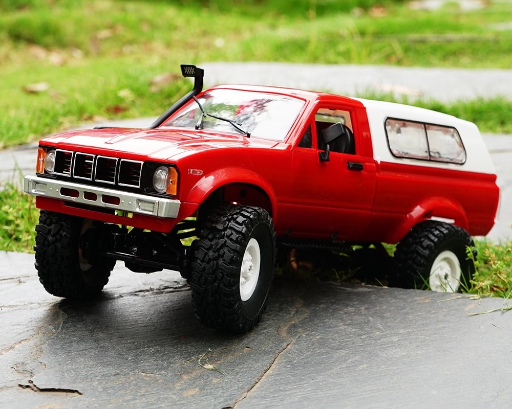 Внедорожник красный 1/16 4WD электро - Military Truck Buggy Crawler