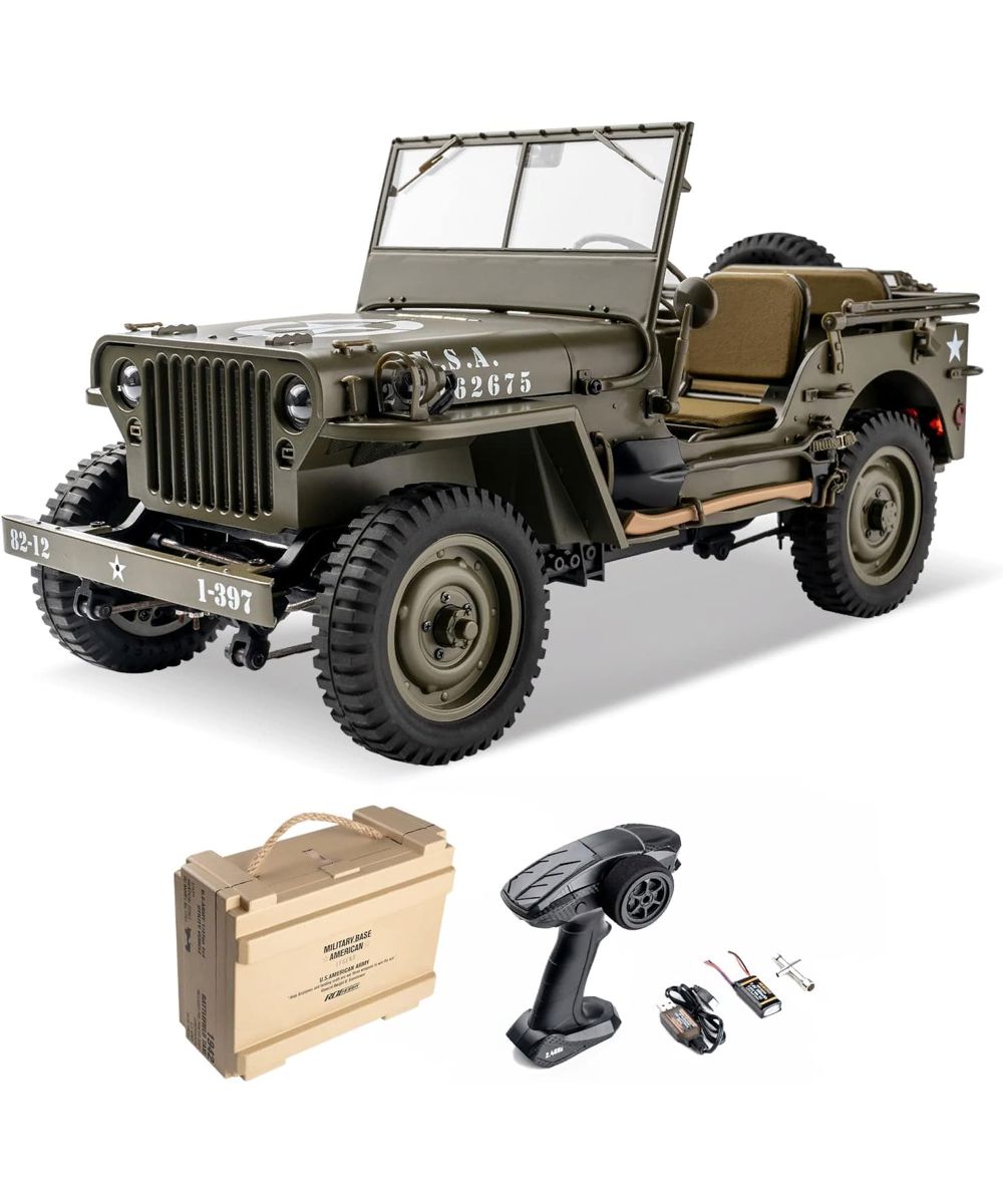  FMS 1/12  - 1941 Willys MB RTR 