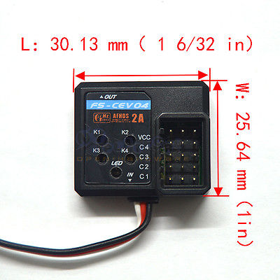 4-  FlySky CEV04 (S-Bus, - i.Bus,  4.0 - 6.5 )