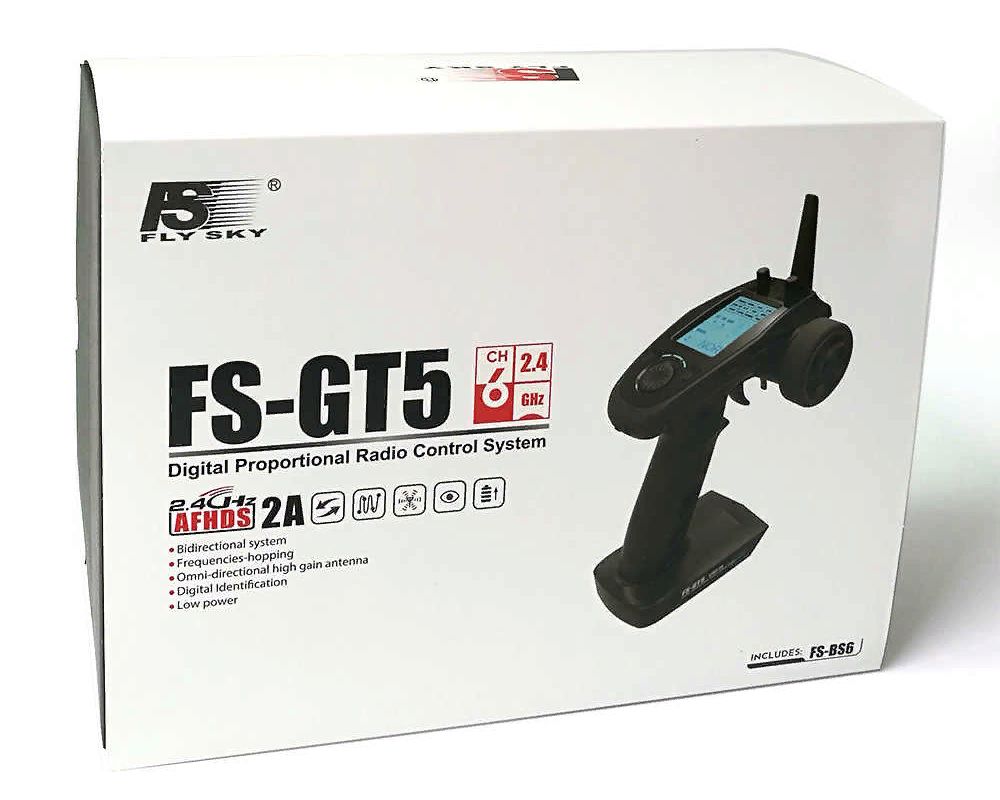  FlySky GT5 (6 )   BS6 (6 ) 2.4 