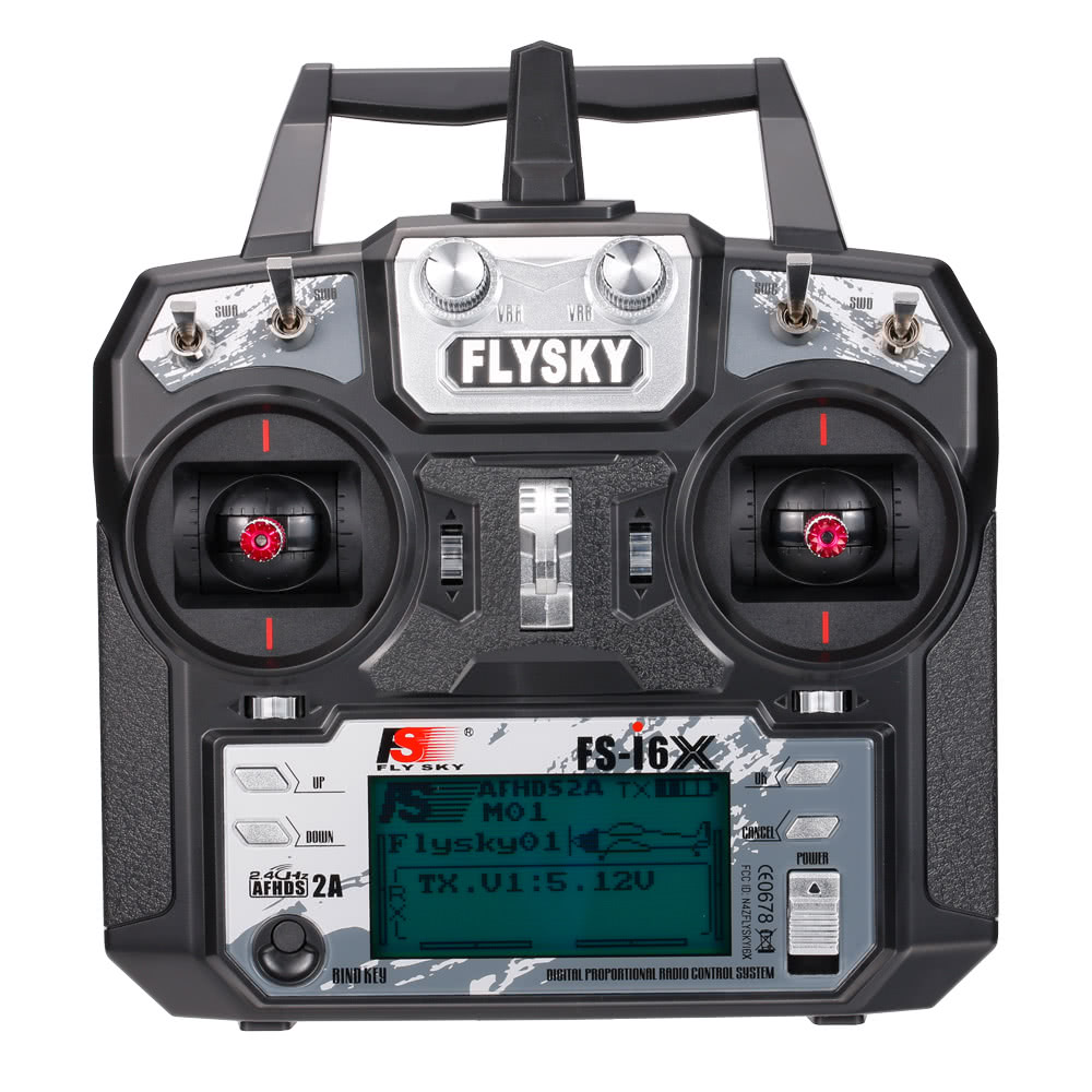  FlySky i6X (6 )   iA6B (6 ) 2.4