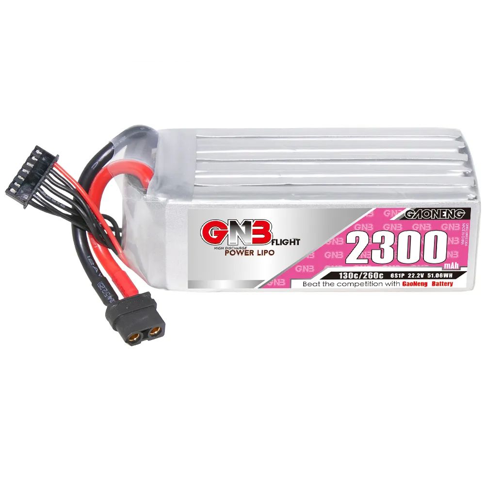  LiPo GNB - 22.2 2300 130C (6S1P, 51x34x110 )