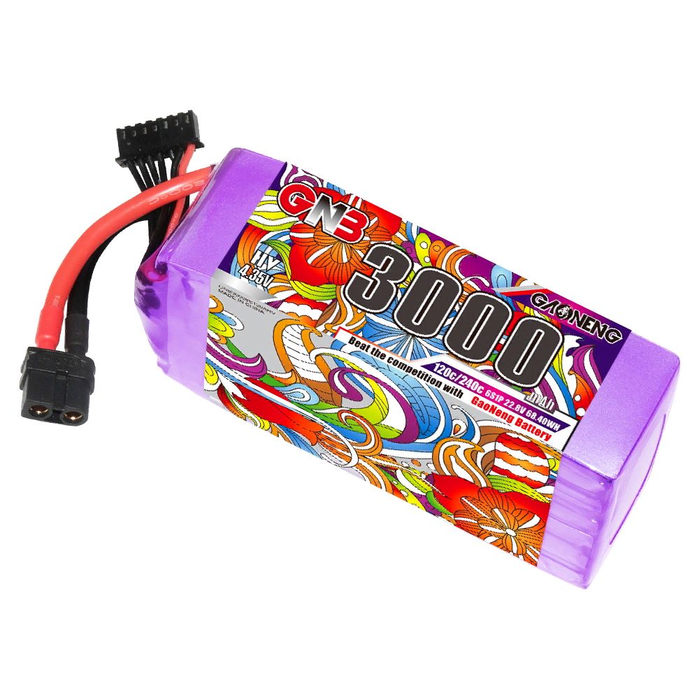  LiPo HV GNB - 22.8 3000 120C (6S1P, HV, 57x35x110 )