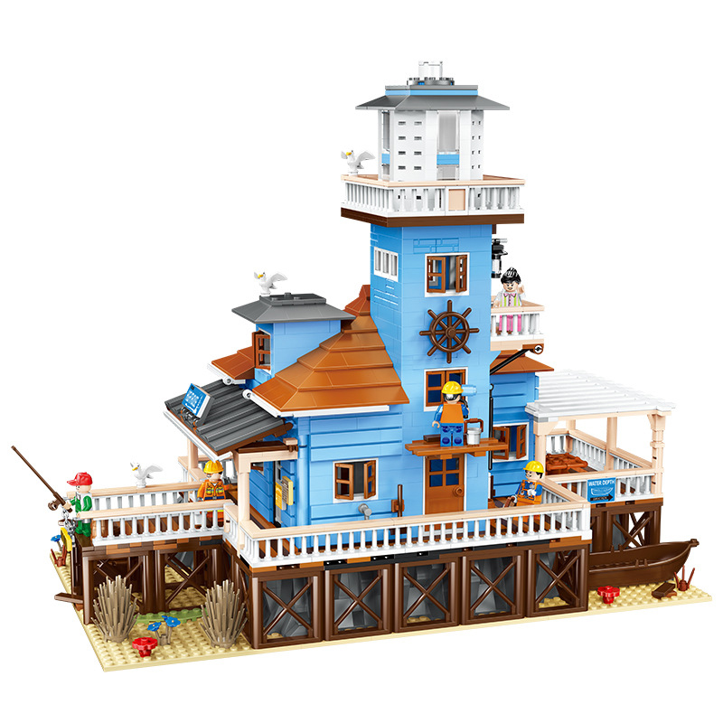  Happy Build Fisherman Lighthouse (), 2375   CITY