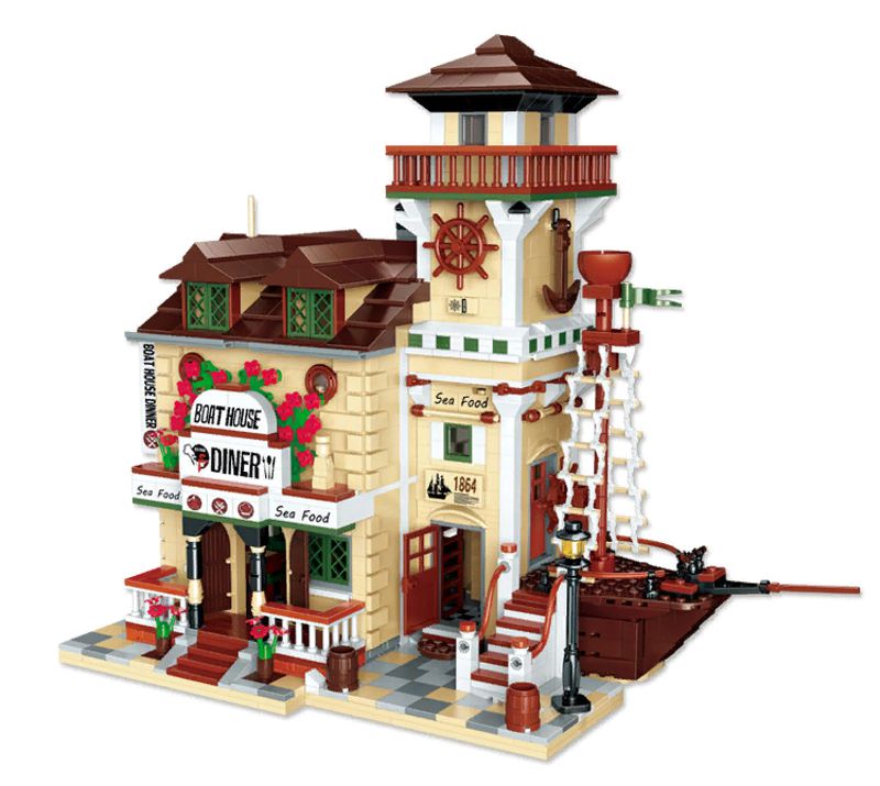  Happy Build Fisherman boat restaurant (  ), 2188   CITY