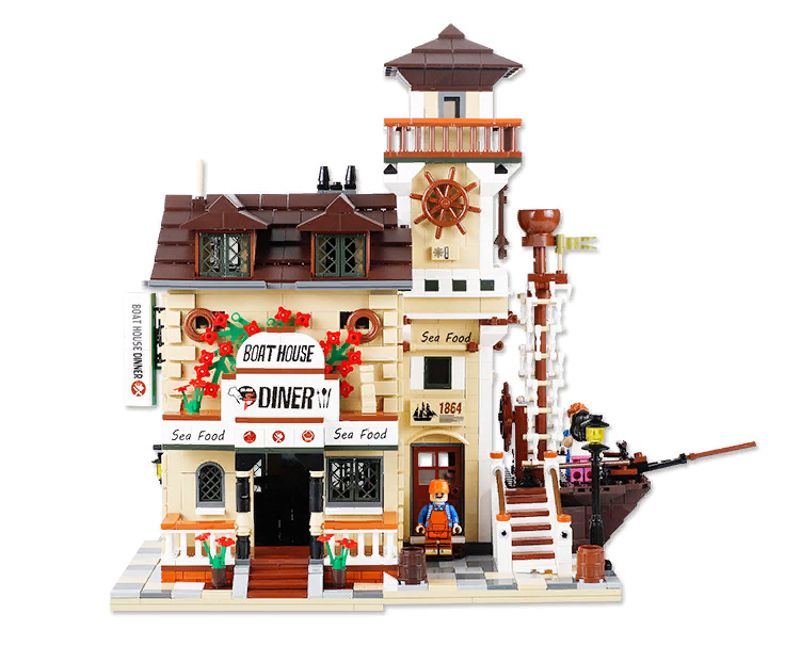  Happy Build Fisherman boat restaurant (  ), 2188   CITY