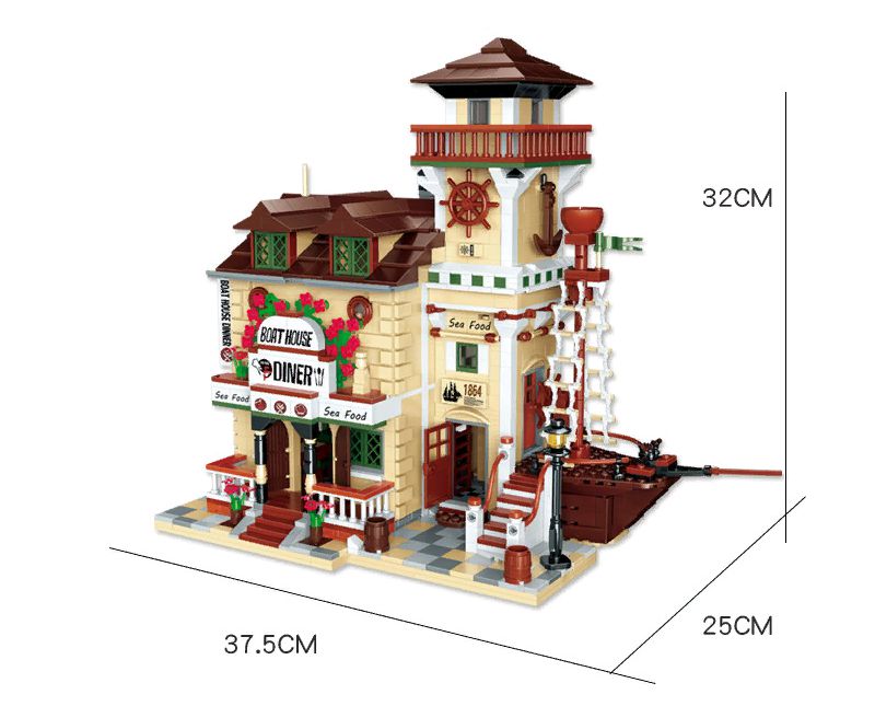  Happy Build Fisherman boat restaurant (  ), 2188   CITY