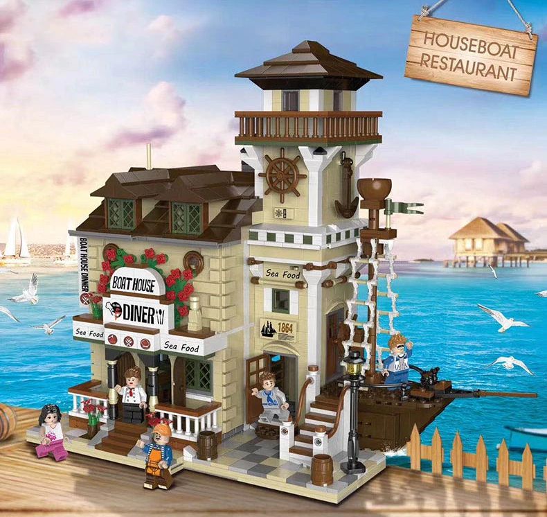  Happy Build Fisherman boat restaurant (  ), 2188   CITY