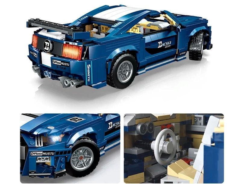    TECHNIK  Happy Build Ford Mustang GT500, 1392 