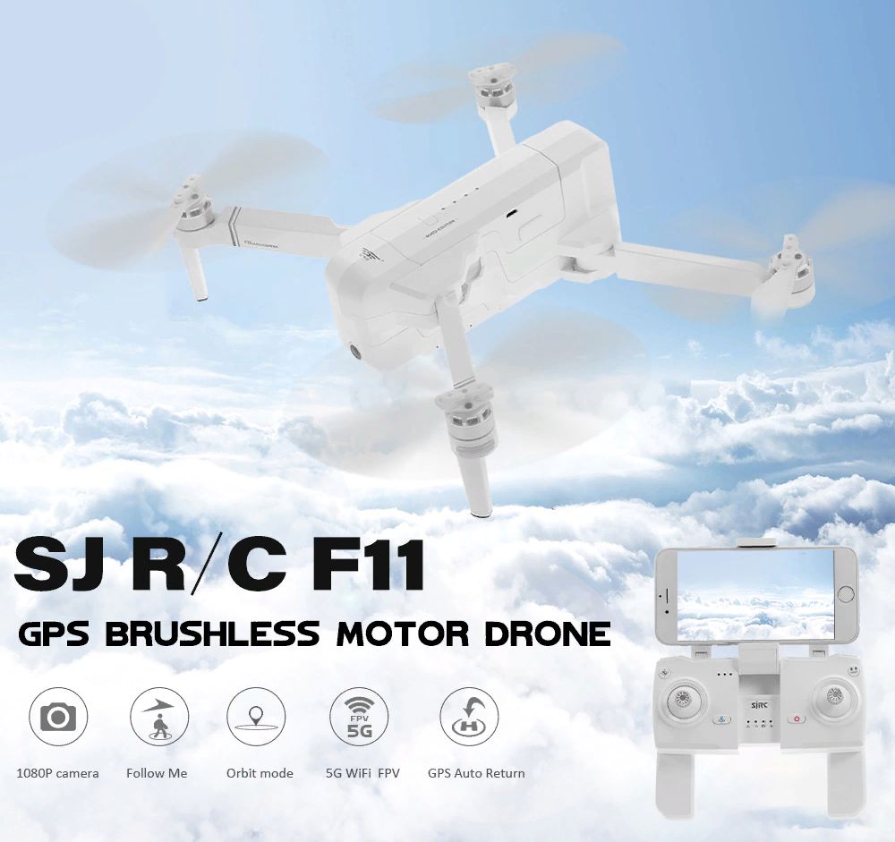  - SJRC F11  (GPS,  1080P, 5G FPV,  )