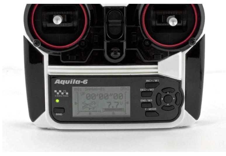 Радиоаппаратура SANWA  Aquila-6 6 каналов с приемником  2.4GHz FHSS-1 RX71E на 6АА