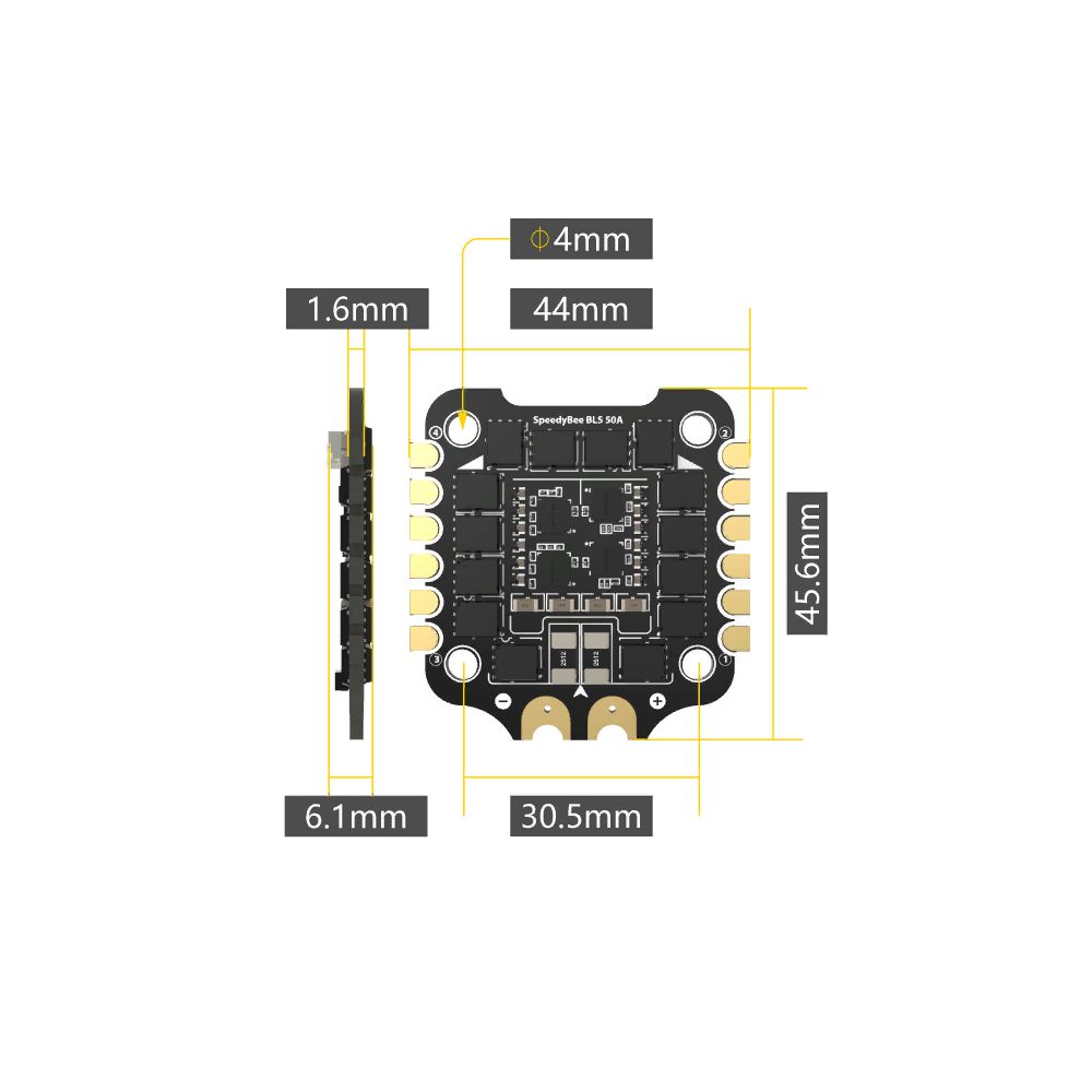   4--1 SpeedyBee BLS 50A 30x30 