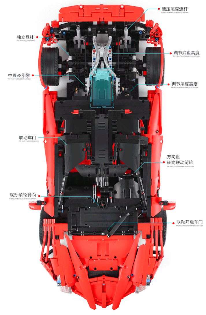  Happy Build  Ferrari LaFerrari, 3260 +   (,   )  TECHNIK