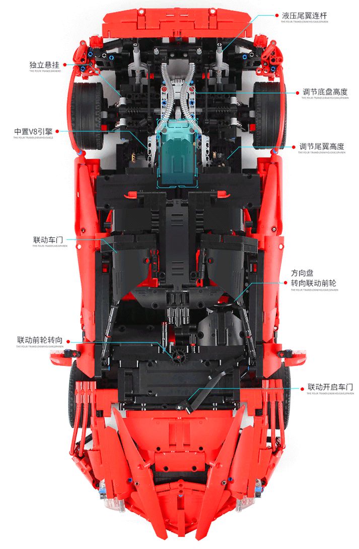  Happy Build  Ferrari LaFerrari, 3260 +   (,   )  TECHNIK