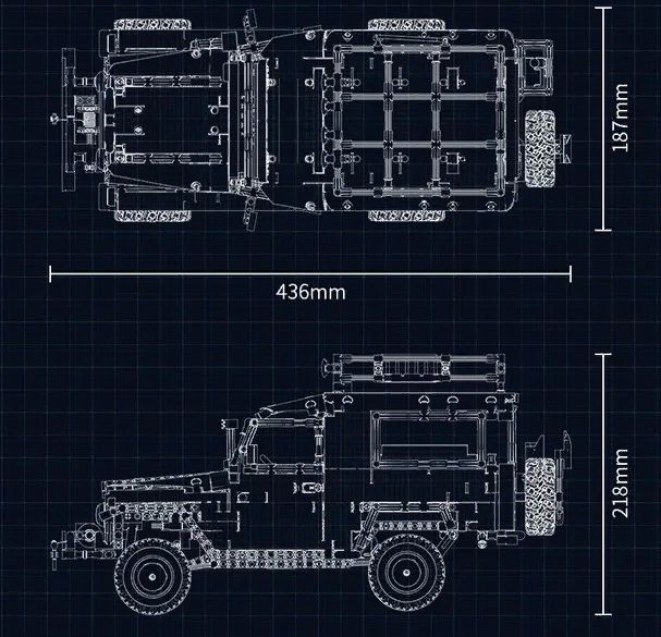  Happy Build Toyota Land Cruiser J40, 2087 +    (,   )  TECHNIK