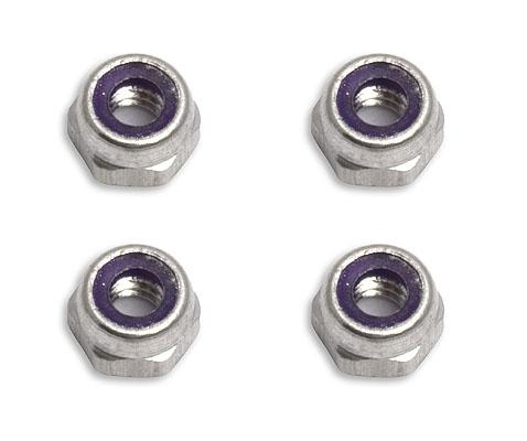  2-56 Aluminum Locknuts (4)