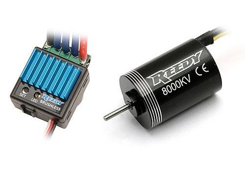   1/18 - Reedy Micro ESC with 8000kV Reedy Motor