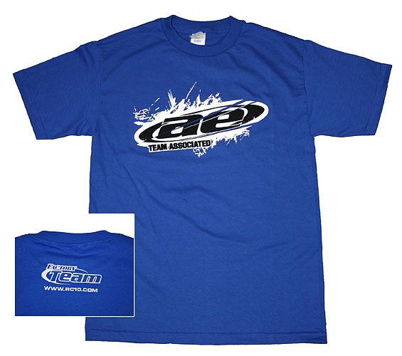 AE 07 T-Shirt, blue short sleeve, Extra L size