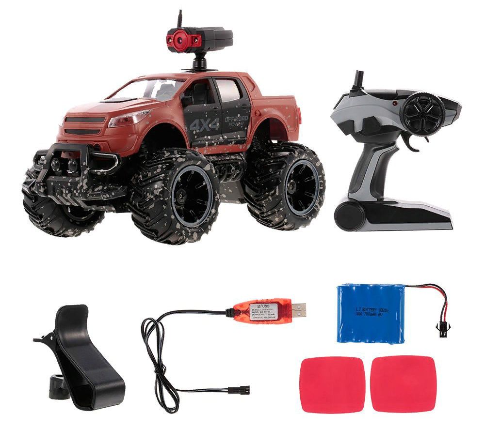  FPV 1/14 2WD  - Crazon 4x4 Pickup FPV (2.4 , WiFi FPV 0.3Mp, 15 /)