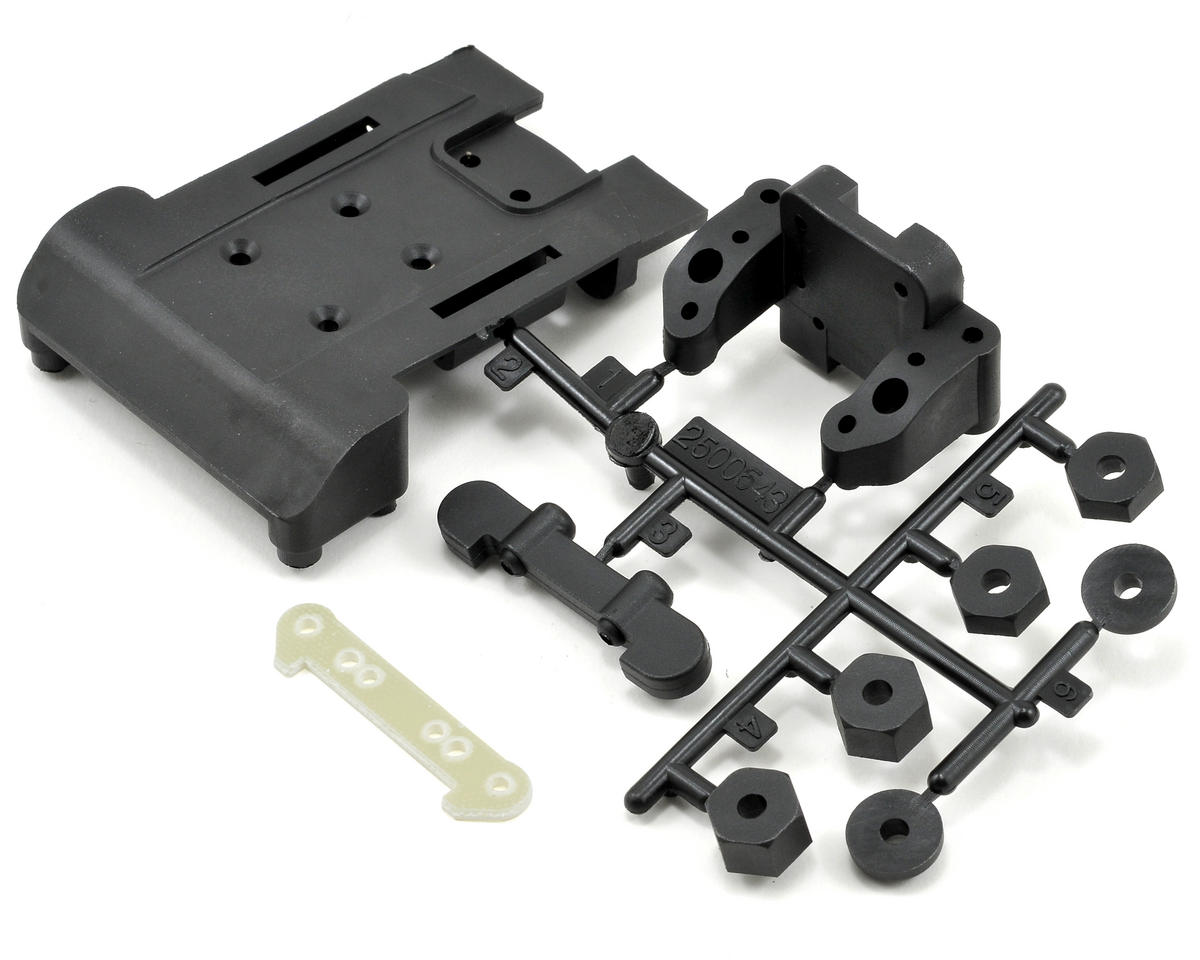 Fr/R Suspension Mount Set: 1:10 2wd Ruckus,Torment