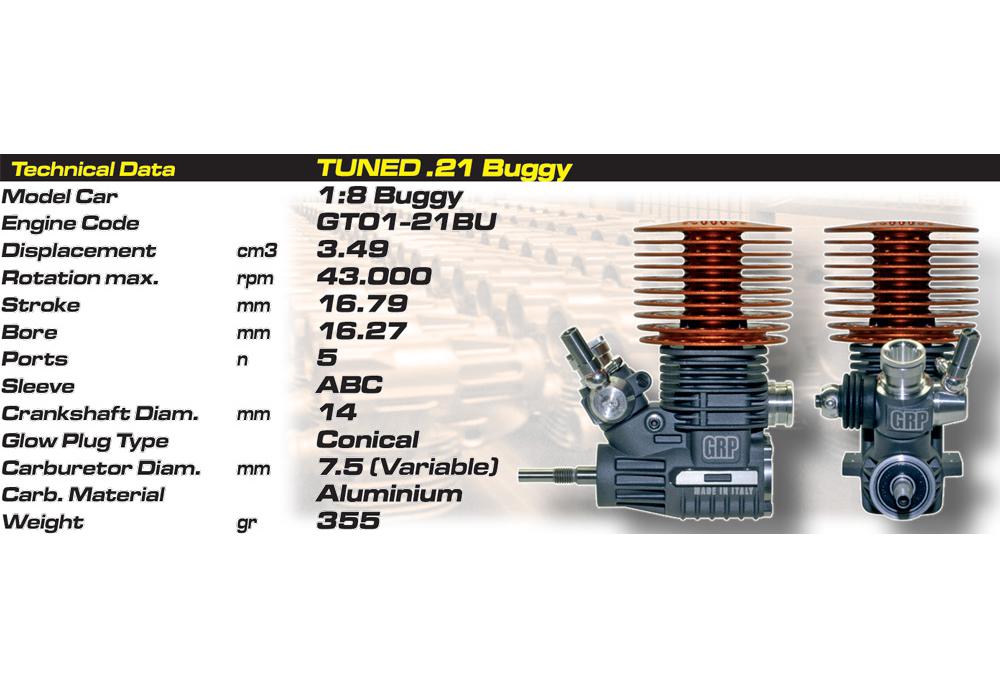  0.21 - GRP MR-TUNED BUGGY +   (KIT)