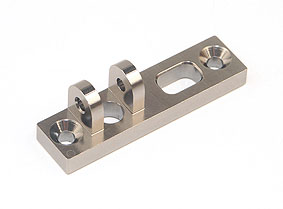 Machined Aluminum Rear Chassis Brace Holder