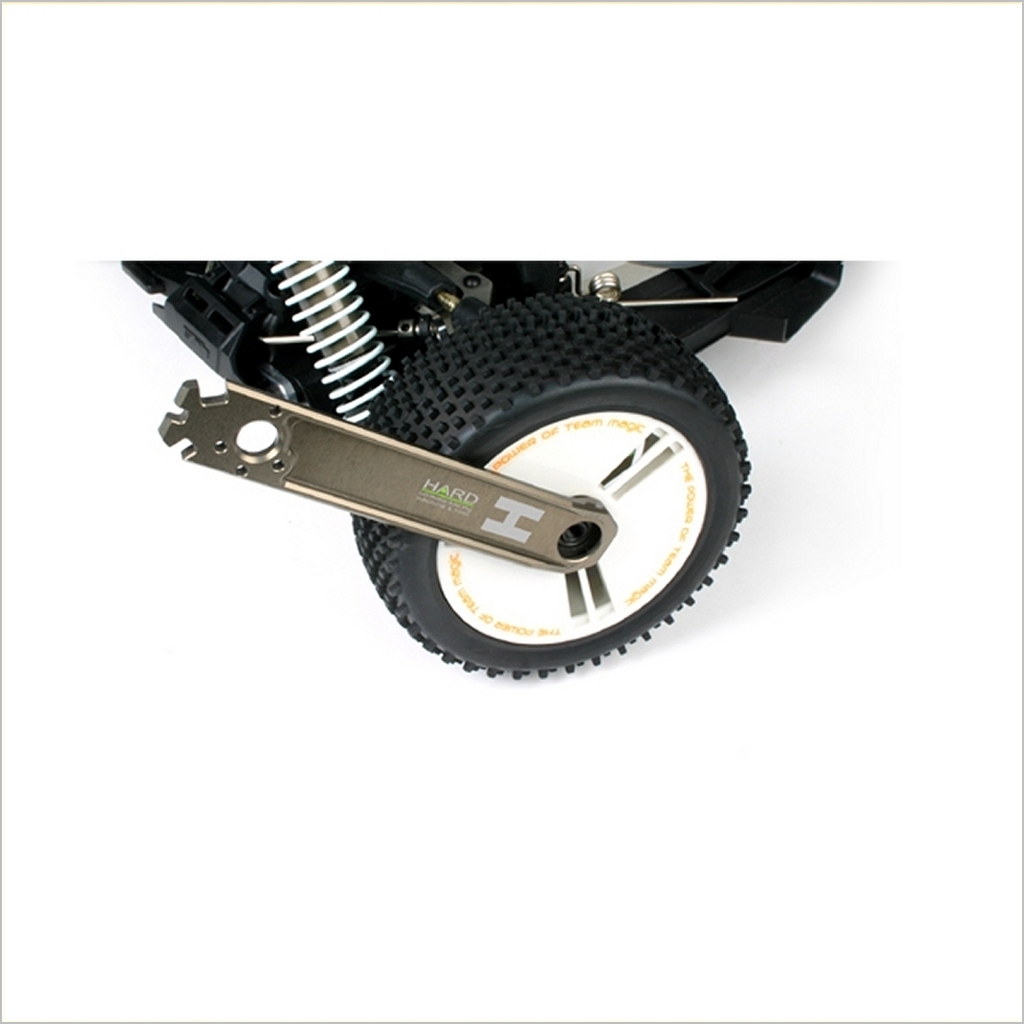   - Hard Coated Wheel Nut & Flywheel (1)