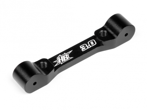 REAR SUSPENSION BLOCK (REAR SIDE/3Degree/Aluminum/Black)