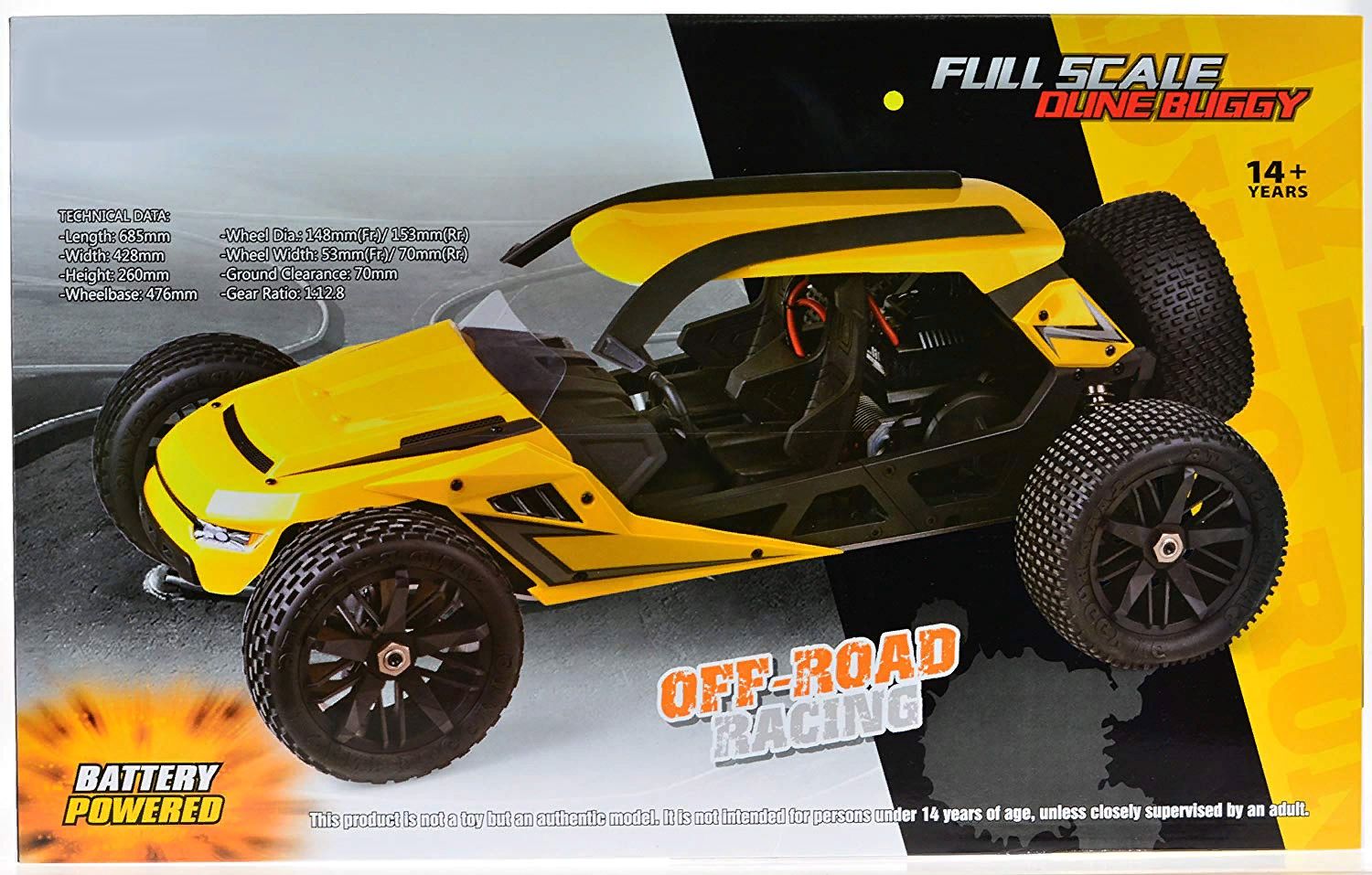  1/6 2WD  - Dune Buggy