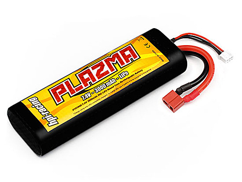  LiPo HPI Plazma - 7.4 3000 20C (2S, Round Case,  T-Plug)