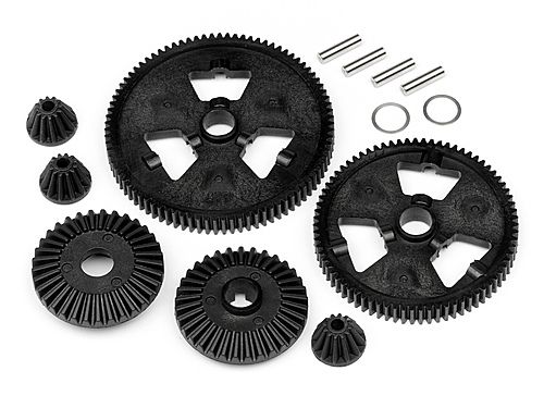     - SPUR GEAR / DIFF GEAR SET (75T/87T/48P)