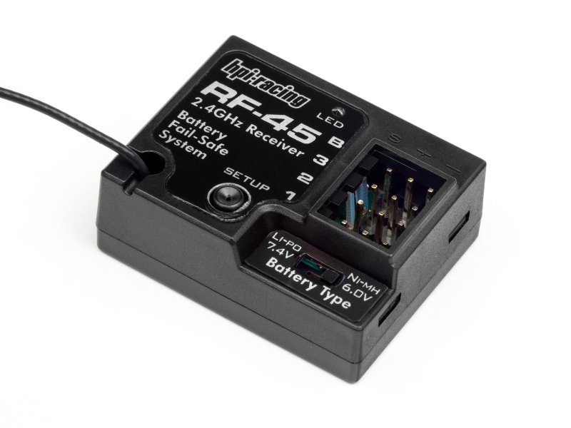  RF-45 (3 ) HPI RF-45 RECEIVER (2.4GHZ/3CH)