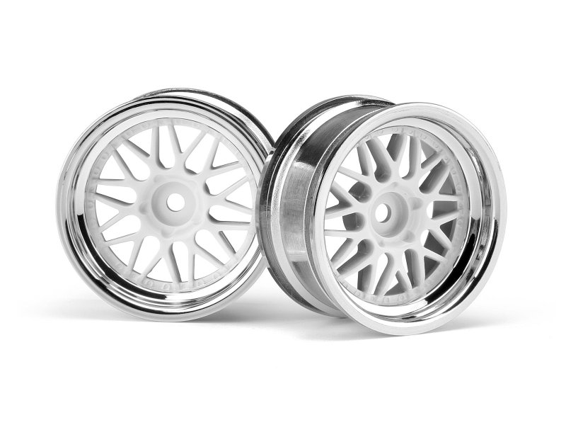  1/10 - HRE C90 26 CHROME/WHITE (6/2) 