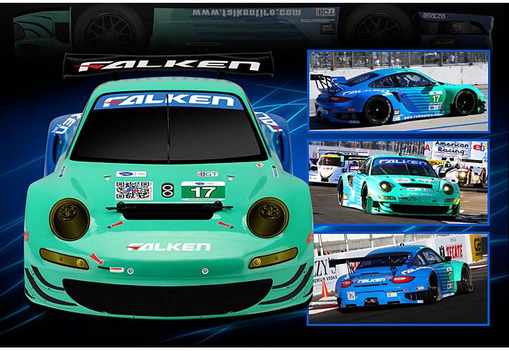  1/10 - RTR SPRINT 2 SPORT (, FALKEN PORSCHE 911 GT3 RSR) 2.4GHz