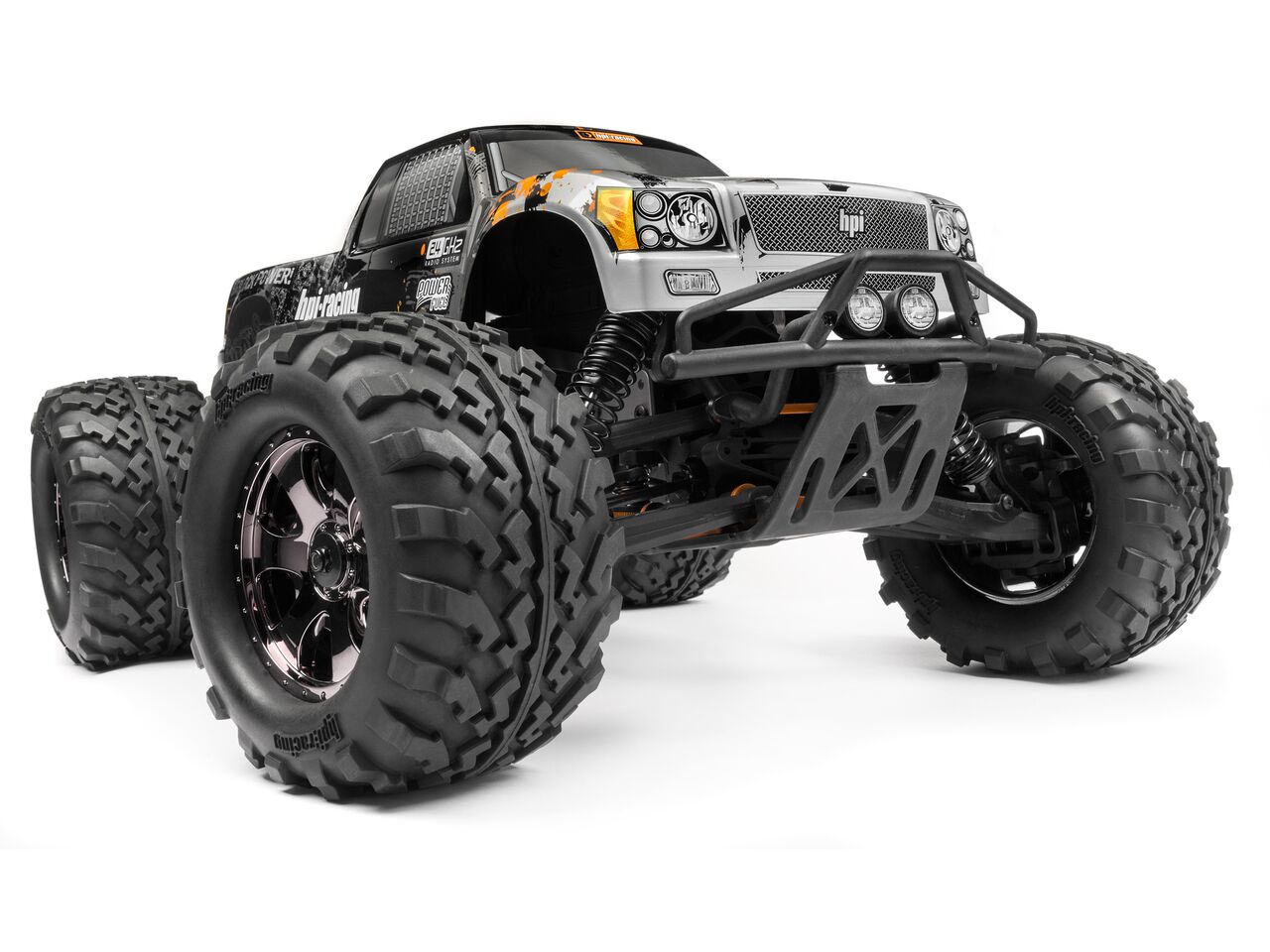  1/8 - SAVAGE X 4.6 RTR (SILVER/BLACK)