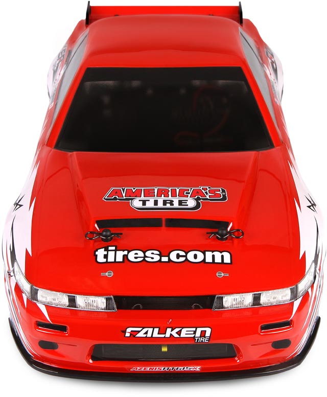  1/10 - E10 NISSAN S-13/DISCOUNT TIRE BODY (NEW)