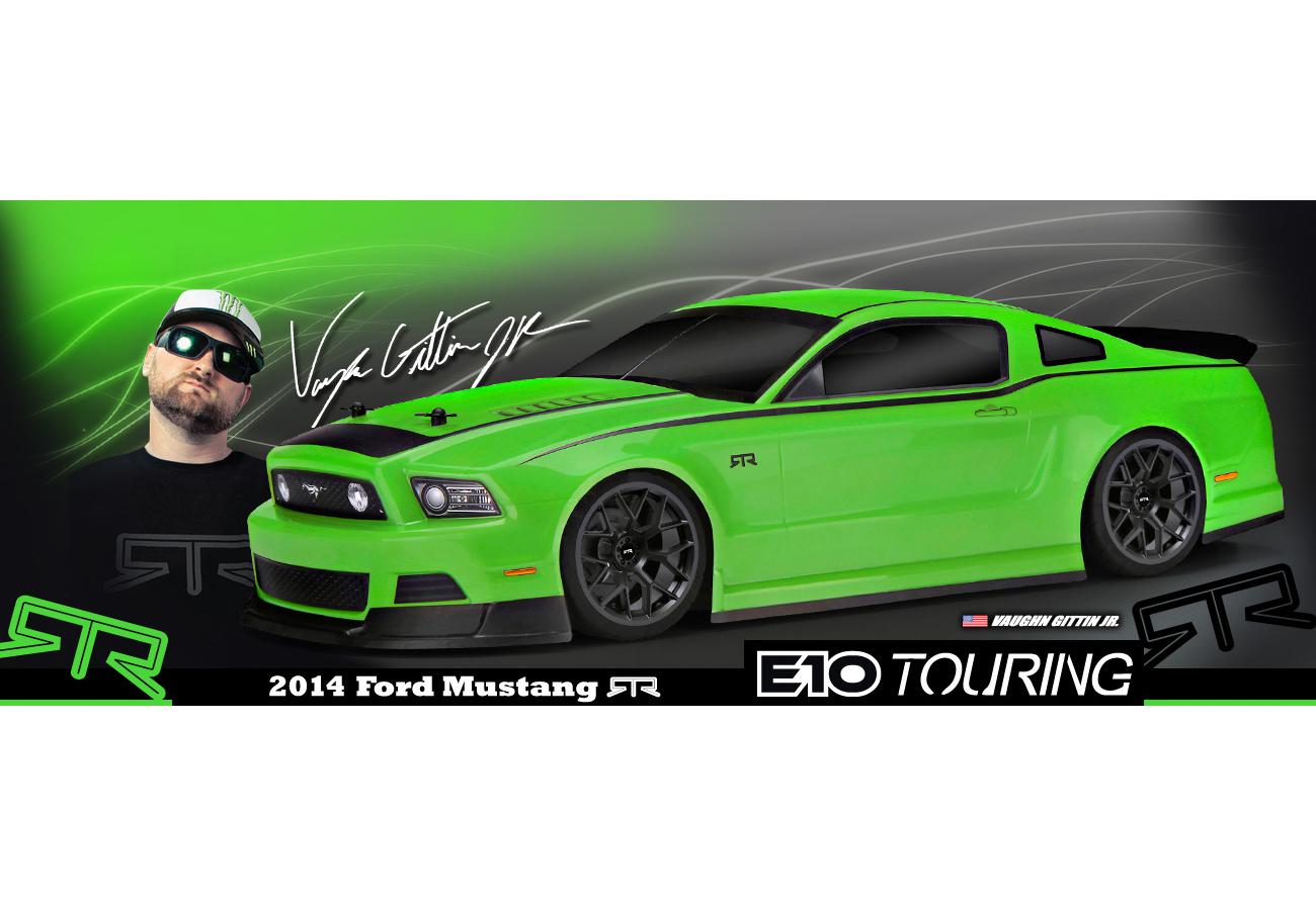  1/10 - RTR E10 FORD MUSTANG RTR 2014 (,  .)