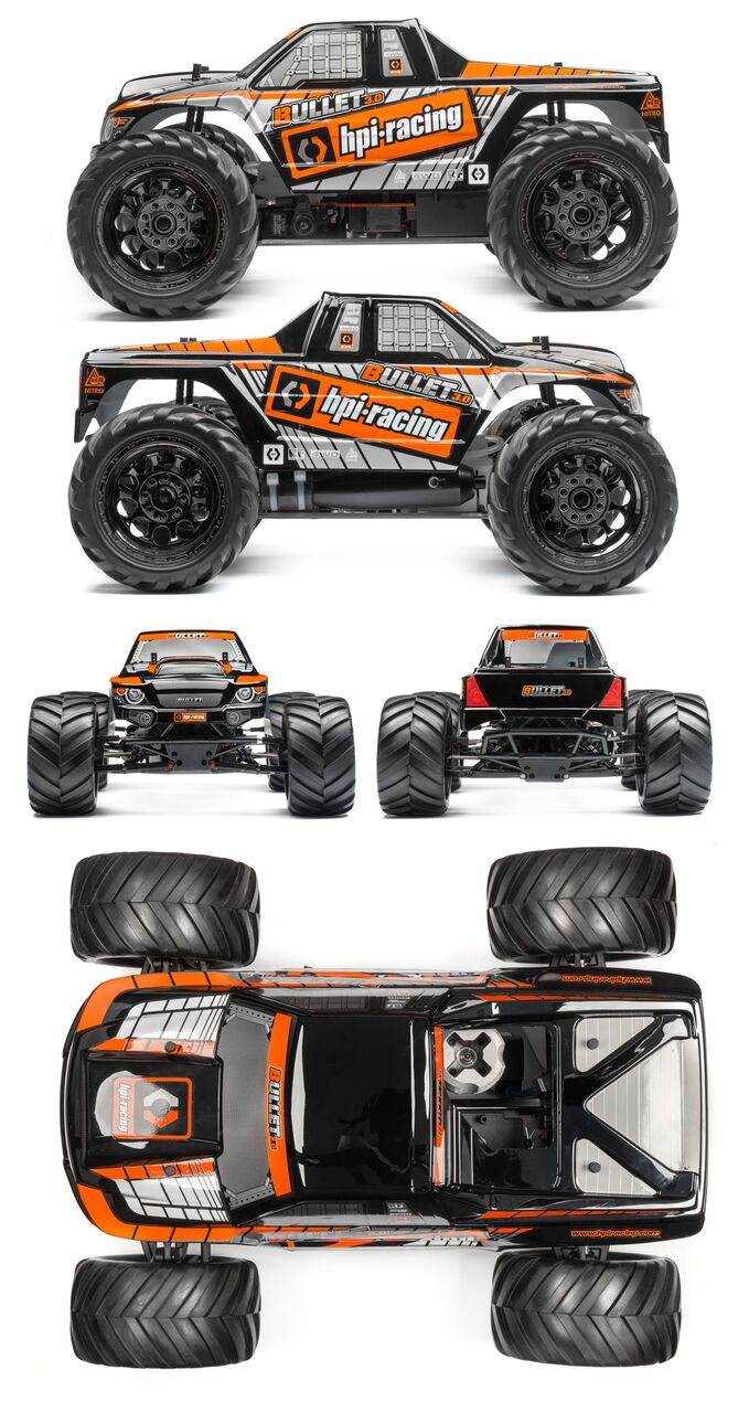  1/10 4WD  - Bullet MT 3.0 RTR (2.4 , )