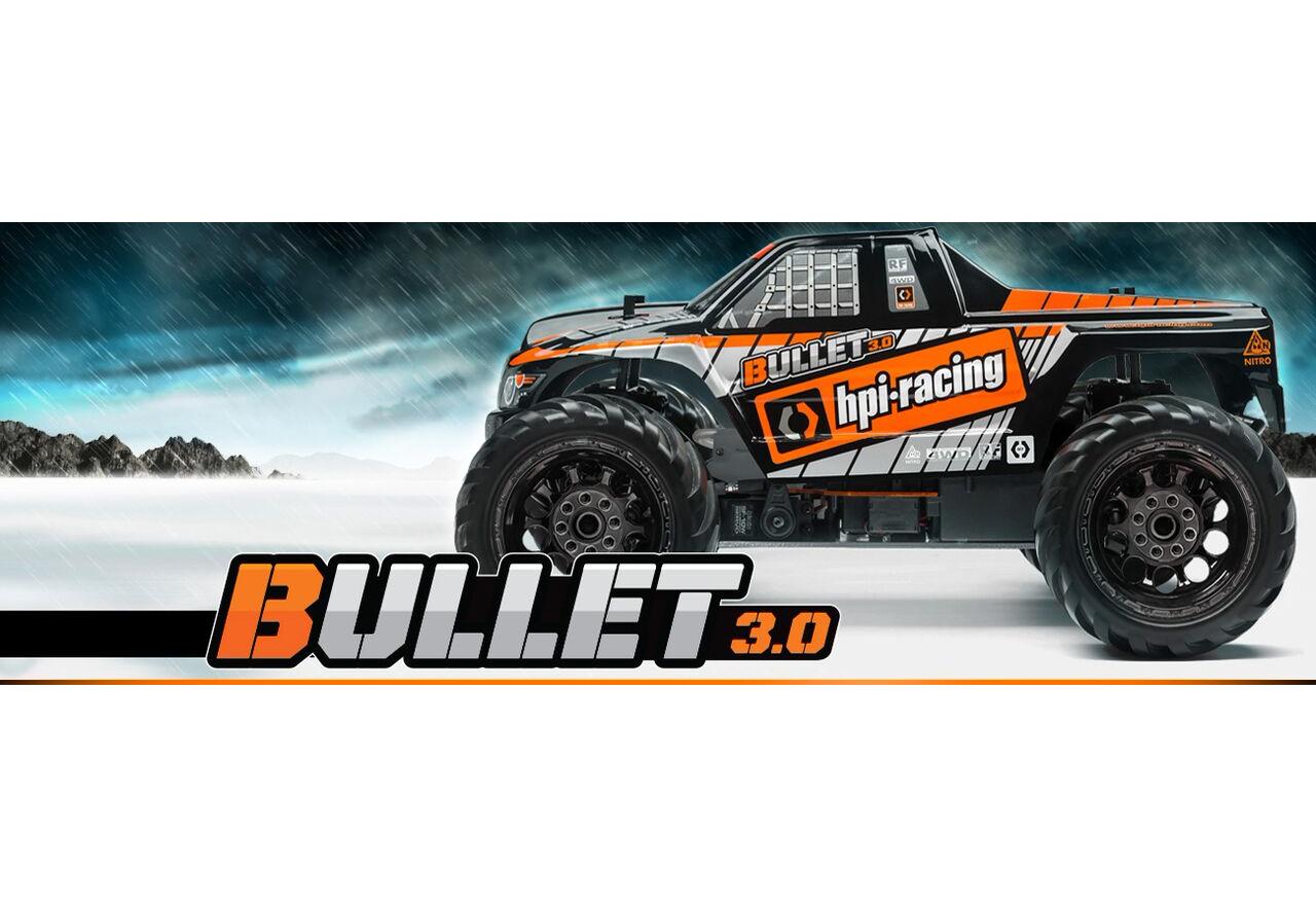  1/10 4WD  - Bullet MT 3.0 RTR (2.4 , )