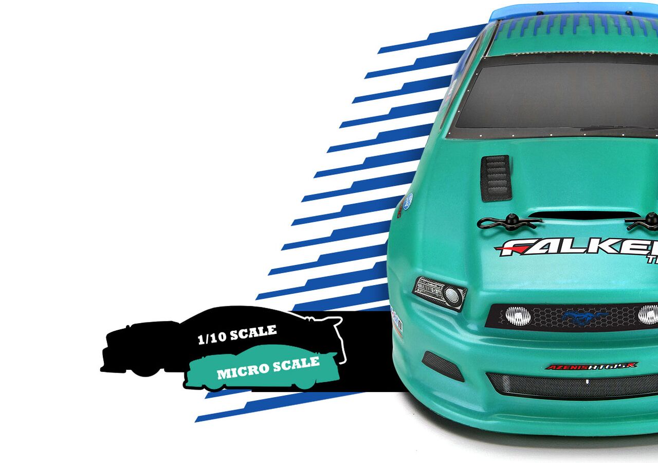  1/18 - Micro RS4 FORD MUSTANG JUSTIN PAWLAK/FALKEN TIRE 2013 (,  .)