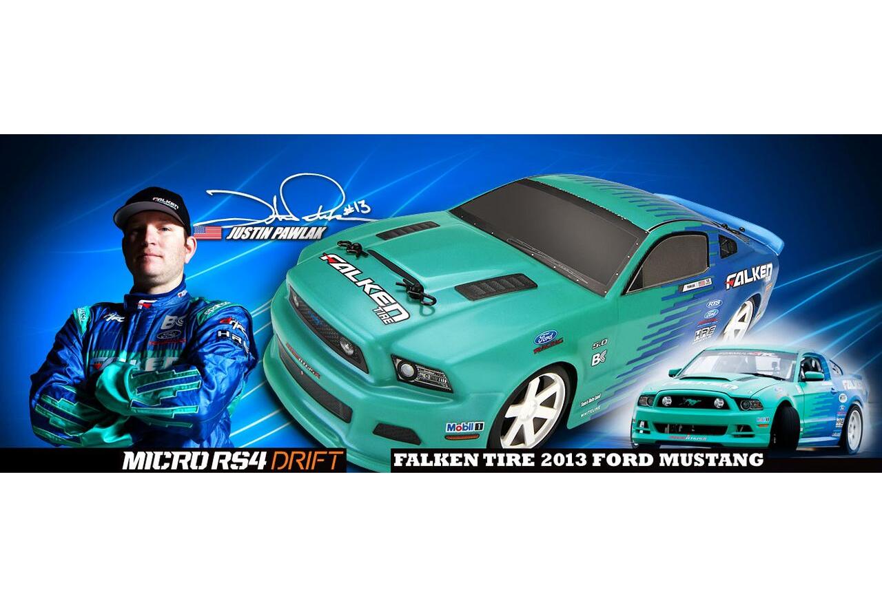  1/18 - Micro RS4 FORD MUSTANG JUSTIN PAWLAK/FALKEN TIRE 2013 (,  .)