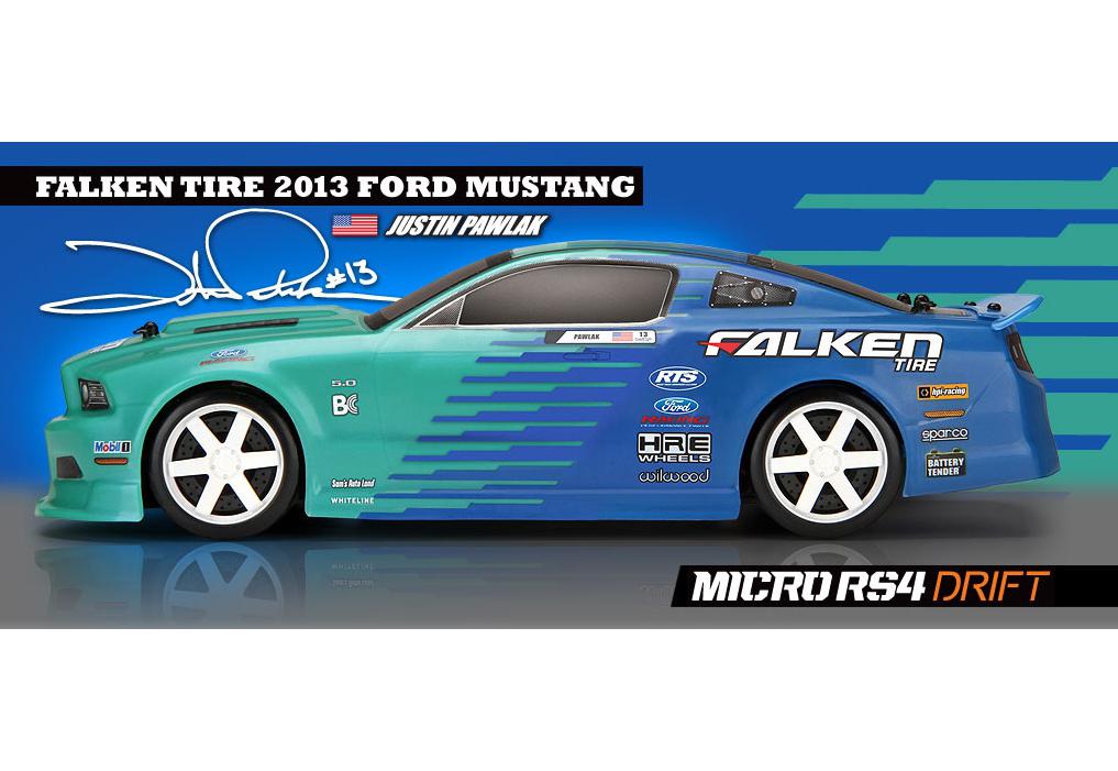  1/18 - Micro RS4 FORD MUSTANG JUSTIN PAWLAK/FALKEN TIRE 2013 (,  .)