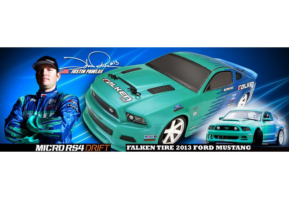  1/18 - Micro RS4 FORD MUSTANG JUSTIN PAWLAK/FALKEN TIRE 2013 (,  .)