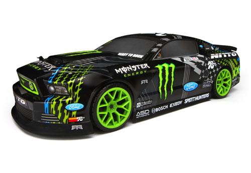  1/10 - RTR E10 FORD MUSTANG VAUGHN GITTIN JR./MONSTER ENERGY (,  )