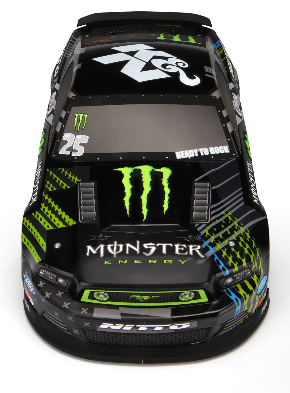  1/10 - RTR E10 FORD MUSTANG VAUGHN GITTIN JR./MONSTER ENERGY (,  )