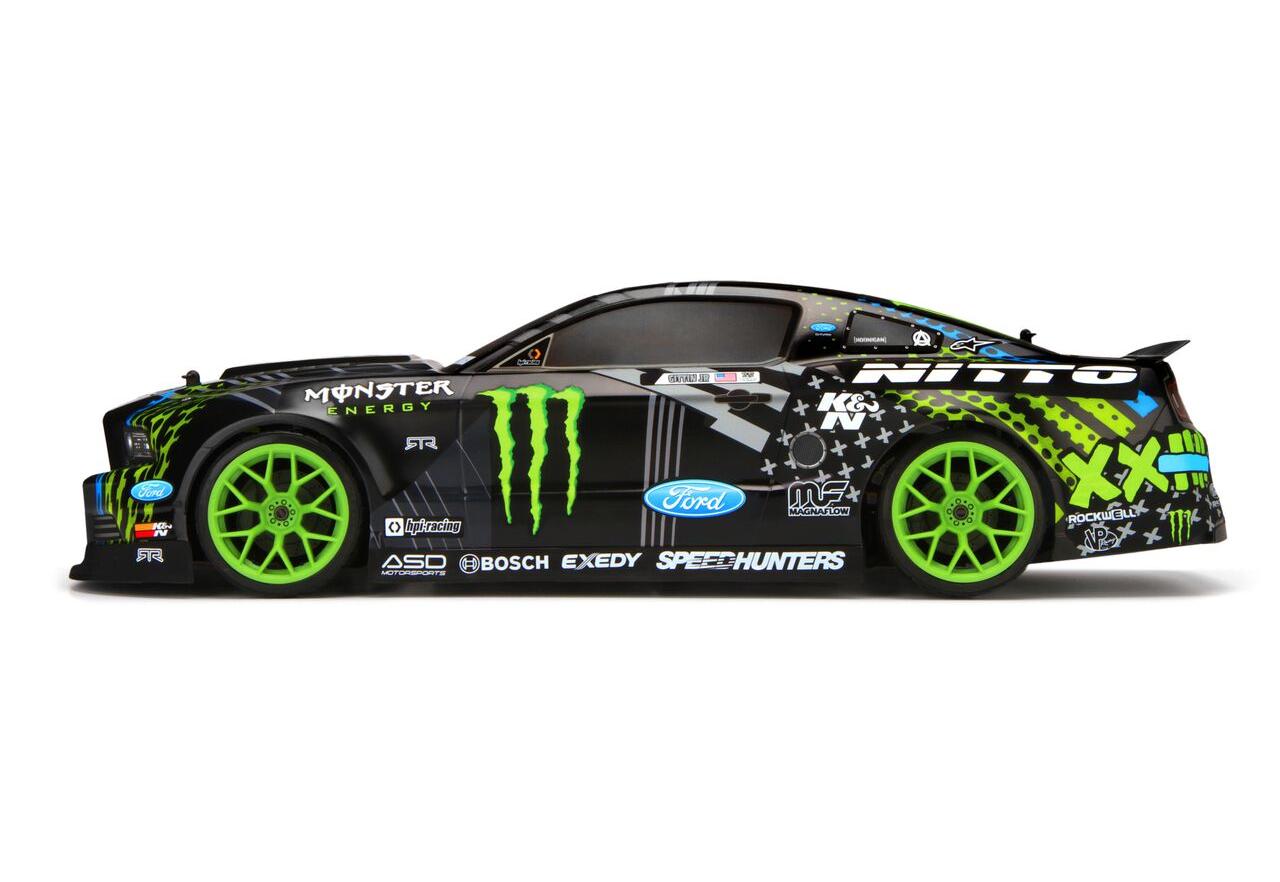  1/10 - RTR E10 FORD MUSTANG VAUGHN GITTIN JR./MONSTER ENERGY (,  )