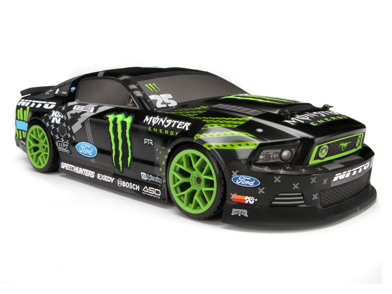  1/10 - RTR E10 FORD MUSTANG VAUGHN GITTIN JR./MONSTER ENERGY (,  )