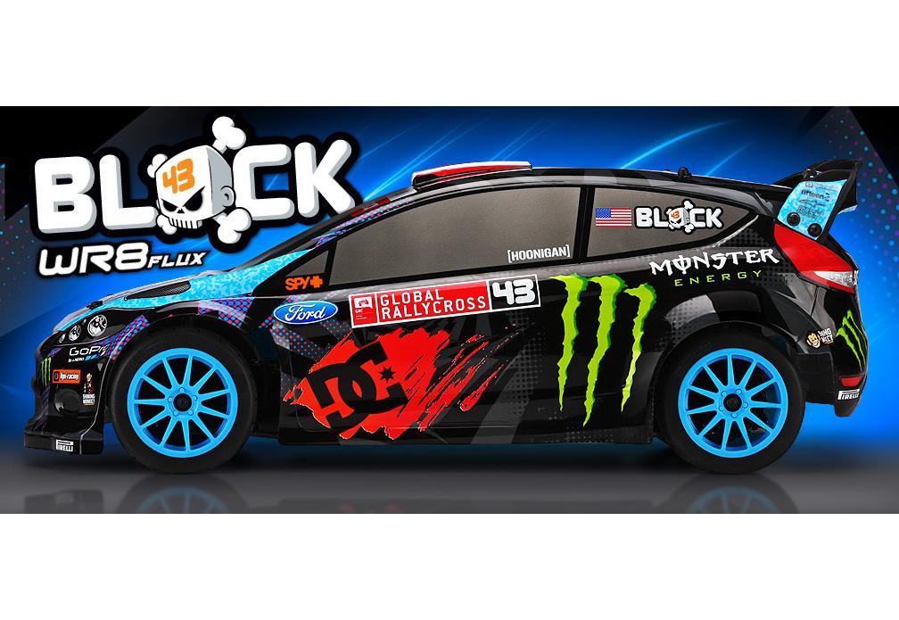  1/8  - WR8 FLUX (,  Ford Fiesta H.F.H.V.) Ken Block (NEW)