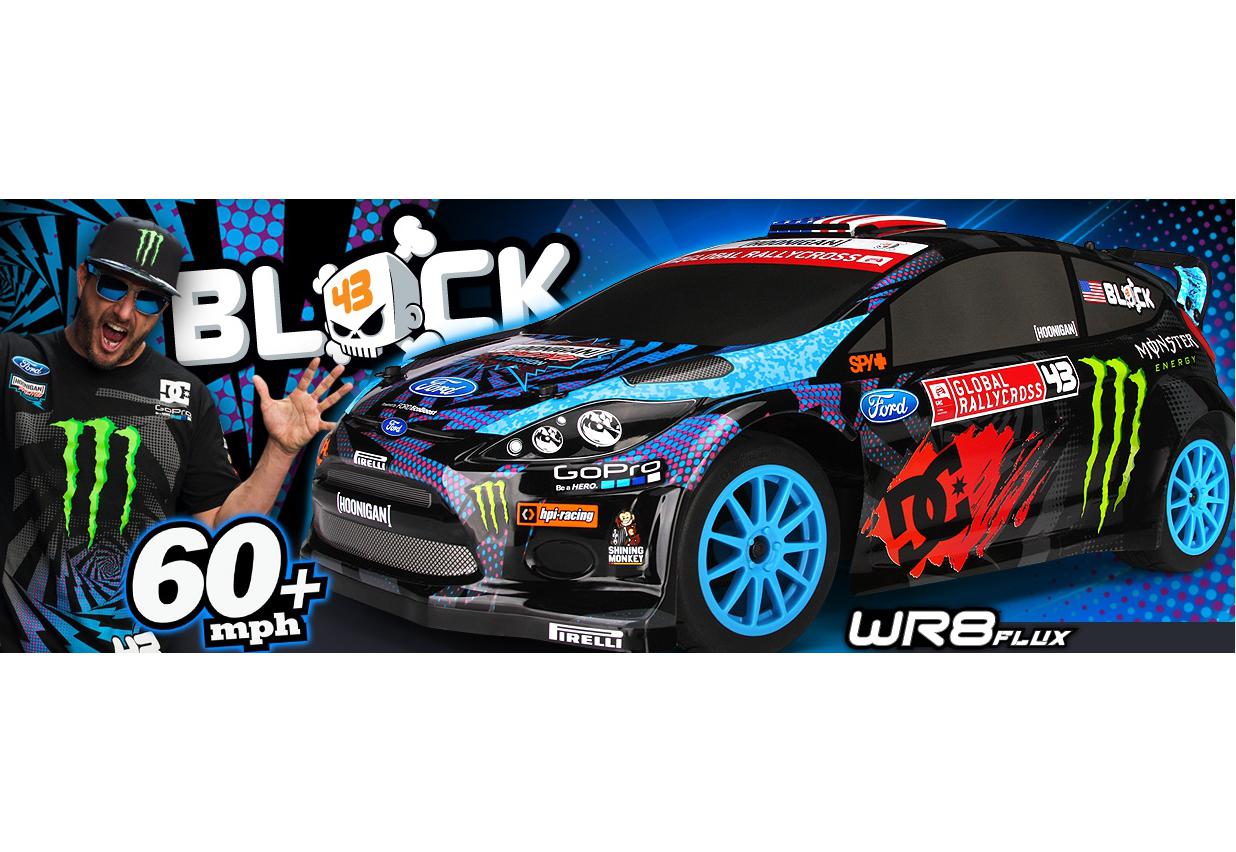  1/8  - WR8 FLUX (,  Ford Fiesta H.F.H.V.) Ken Block (NEW)