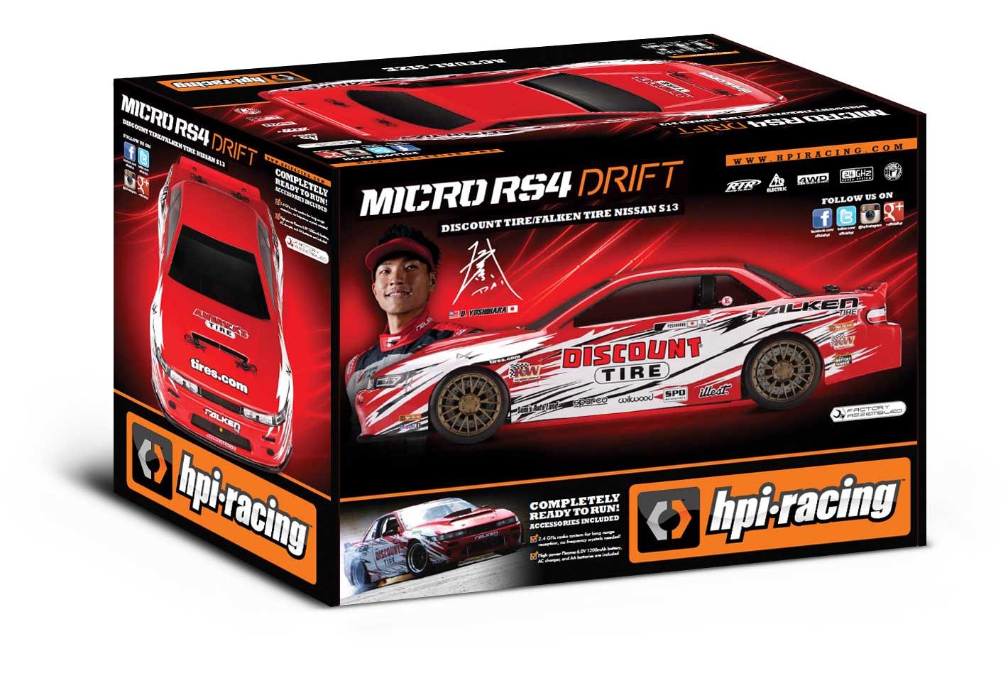  1/18 - MICRO RS4 DRIFT ( NISSAN S13, )